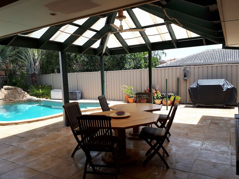 Outdoor undercover area