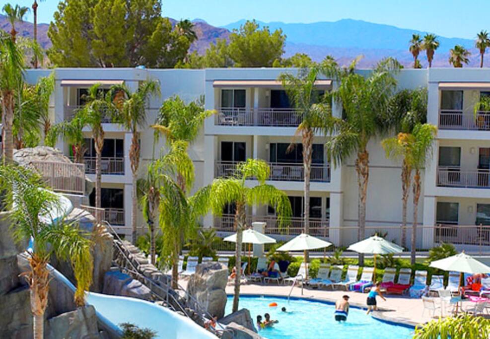 Balcony view of poolside *i do not own this photo*