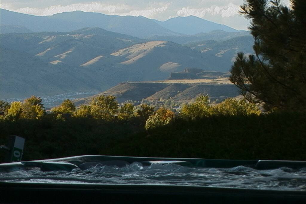 Hot tub view