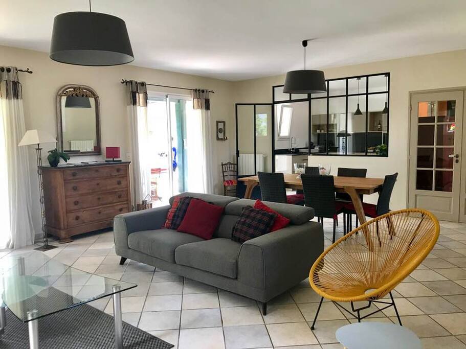 salon-salle à manger