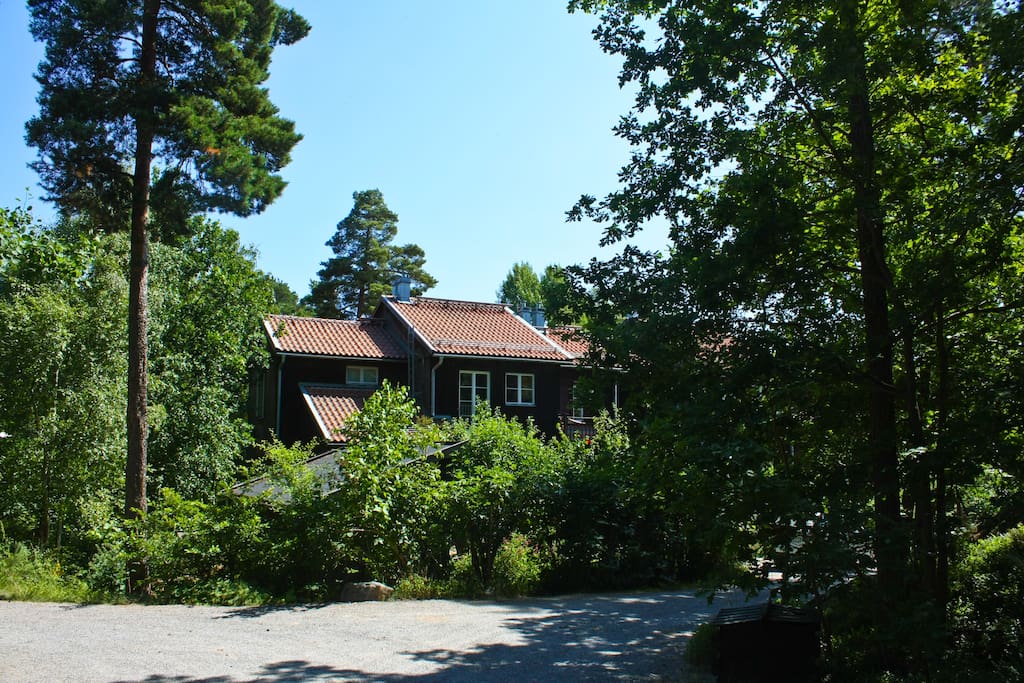 The Eco-Village is a car-free zone.