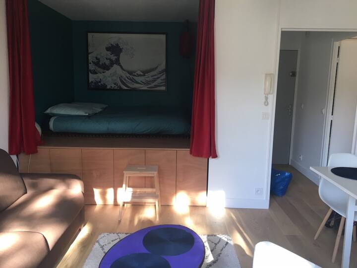 Sehemu ya chumba cha kulala