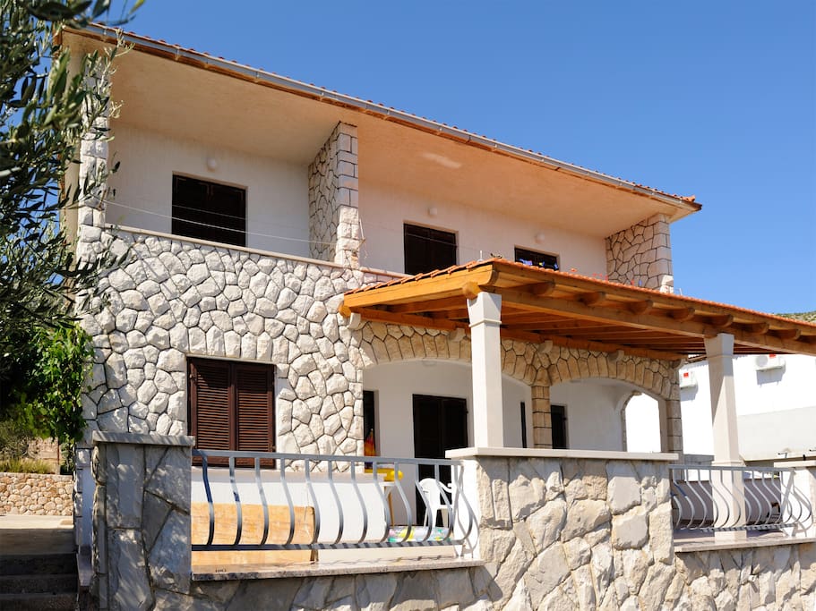 Traditional villa on island Hvar
