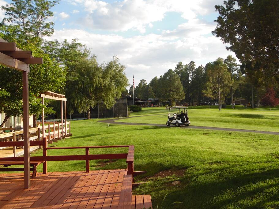 Steps away from the Oakmont Clubhouse