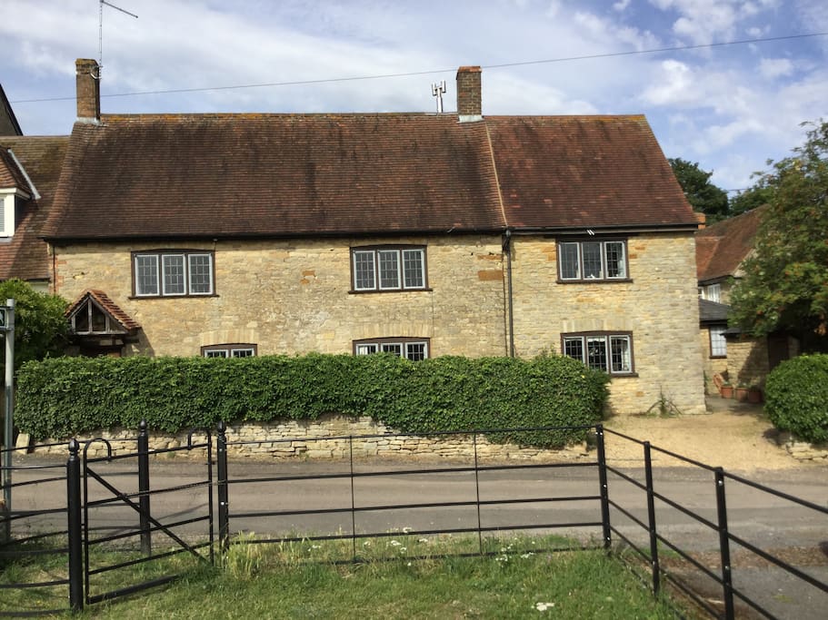Front of cottage