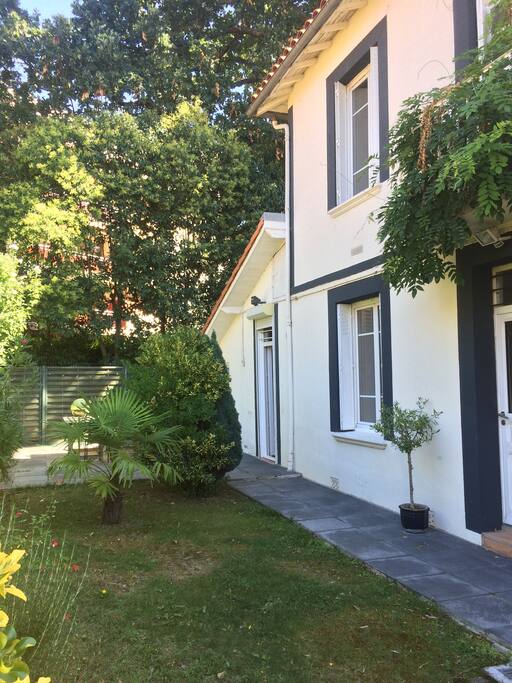 jardin de 90 m²