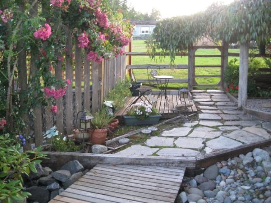 Garden area