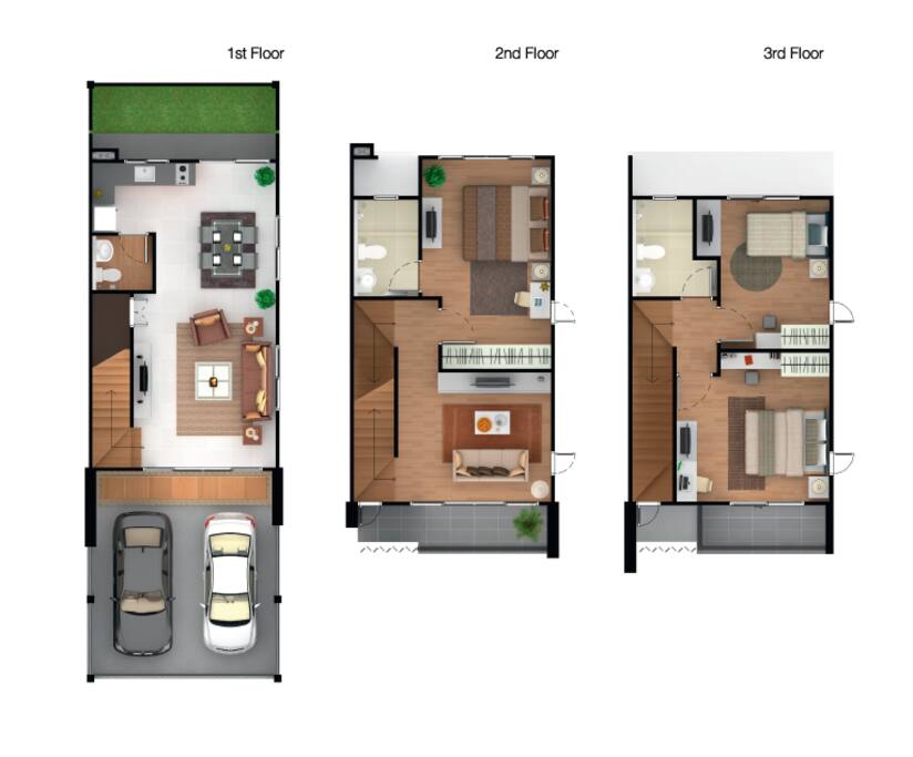 3rd Fl. Private BR with Bath room