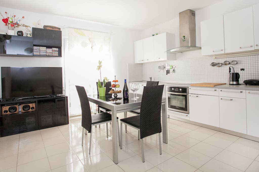 Day Room & Kitchen