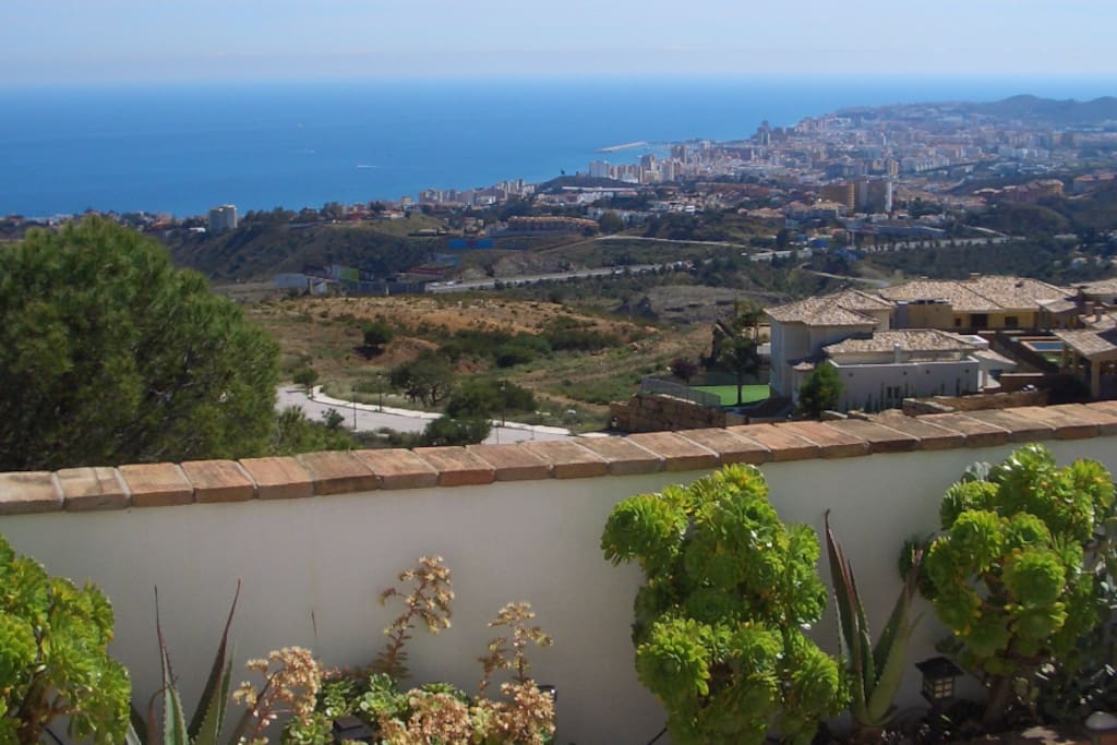 La vista de la terraza