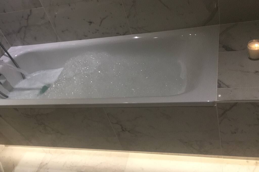 White marble bathroom