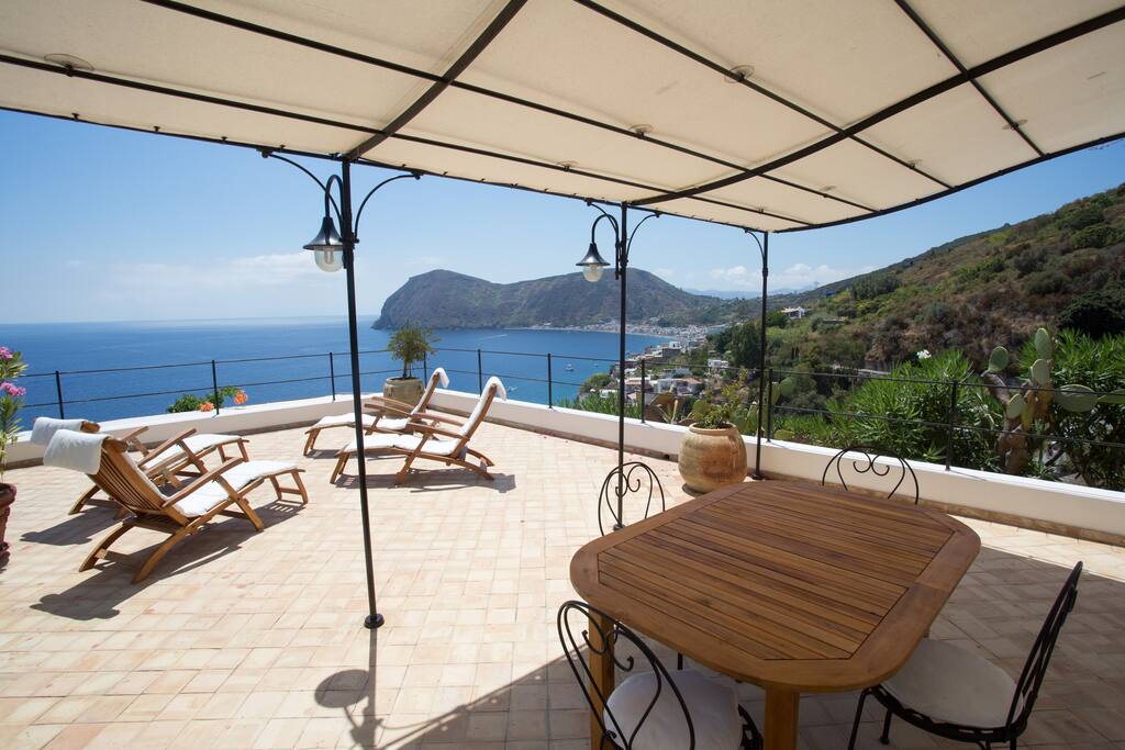 la terrazza condivisa