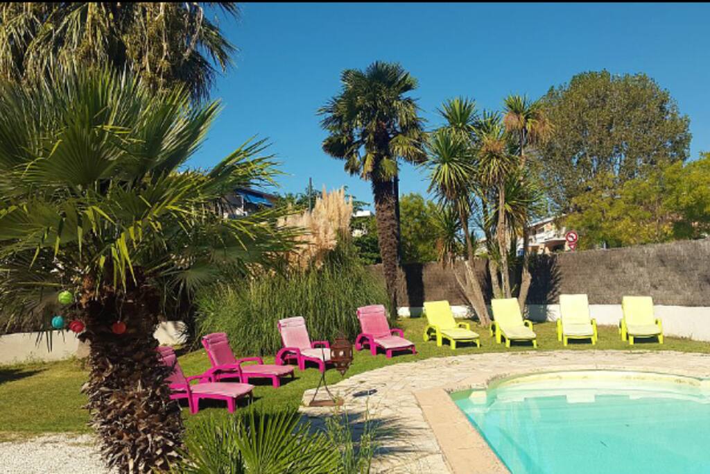 Le coin piscine