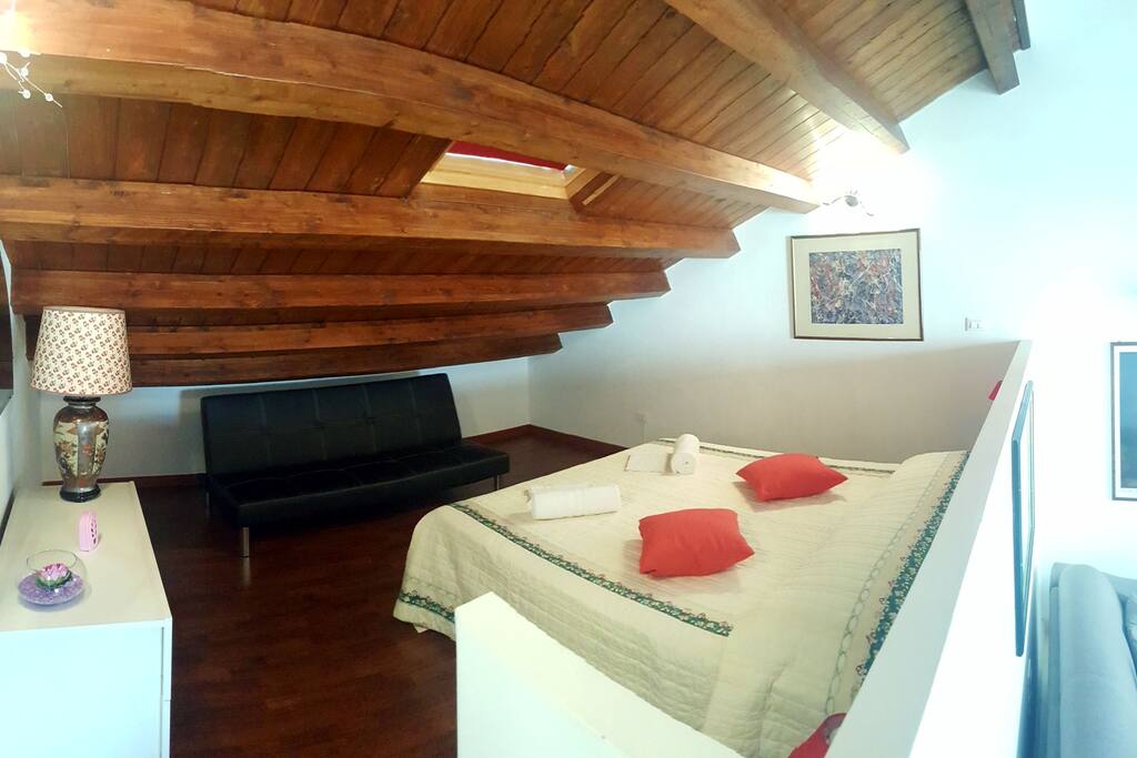 Soppalco con zona notte