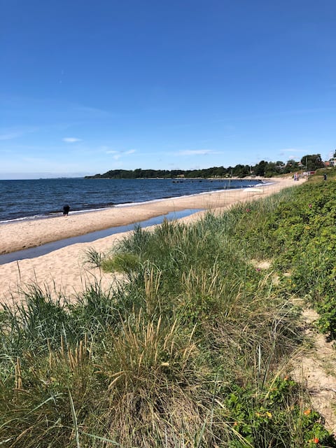 Stay near the beach overlooking the sea in beautiful Svarte