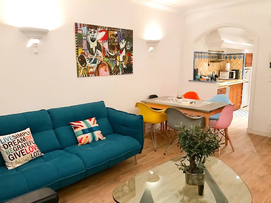 salle à manger & salon principal