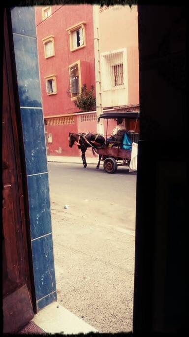 View from the door