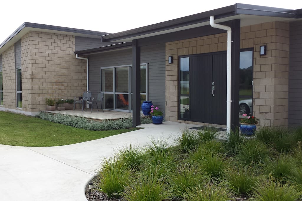 Front entrance to home