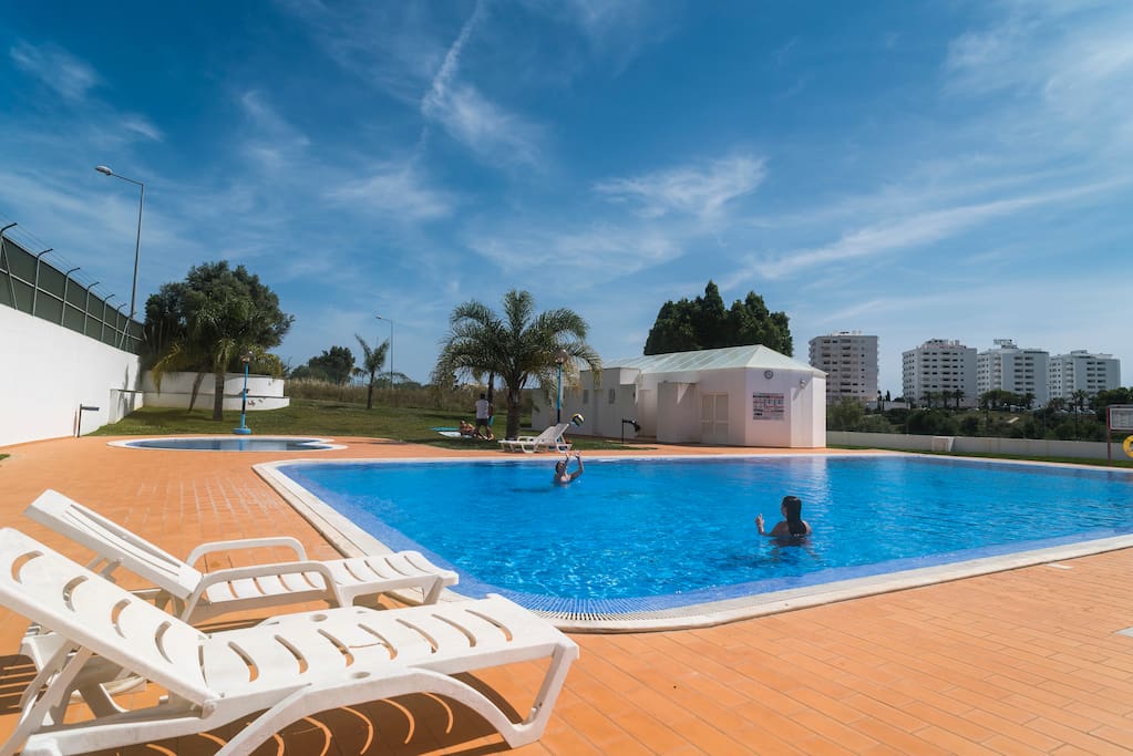 Large swimming pool