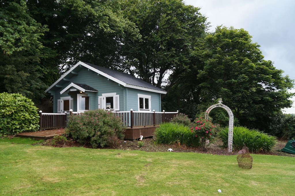 The Chalet from the Garden.