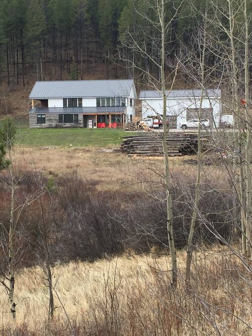 2500 Square foot house 10 miles south of Wilson. Hiking, biking, fishing, snowmobiling and hunting right out the backdoor!