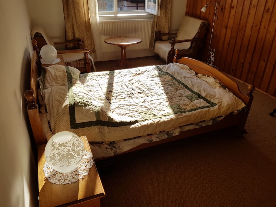 Large comfy bed