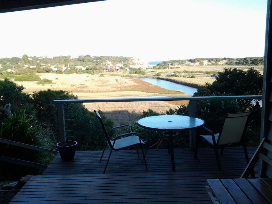 View from the deck