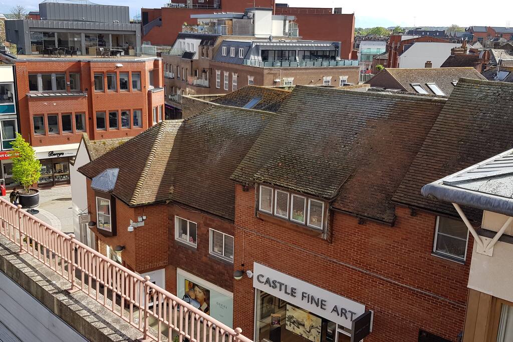 View from terrace