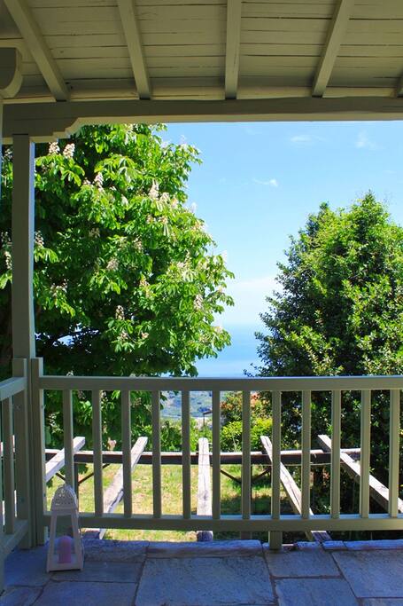Amazing view from upper floor's terrace!