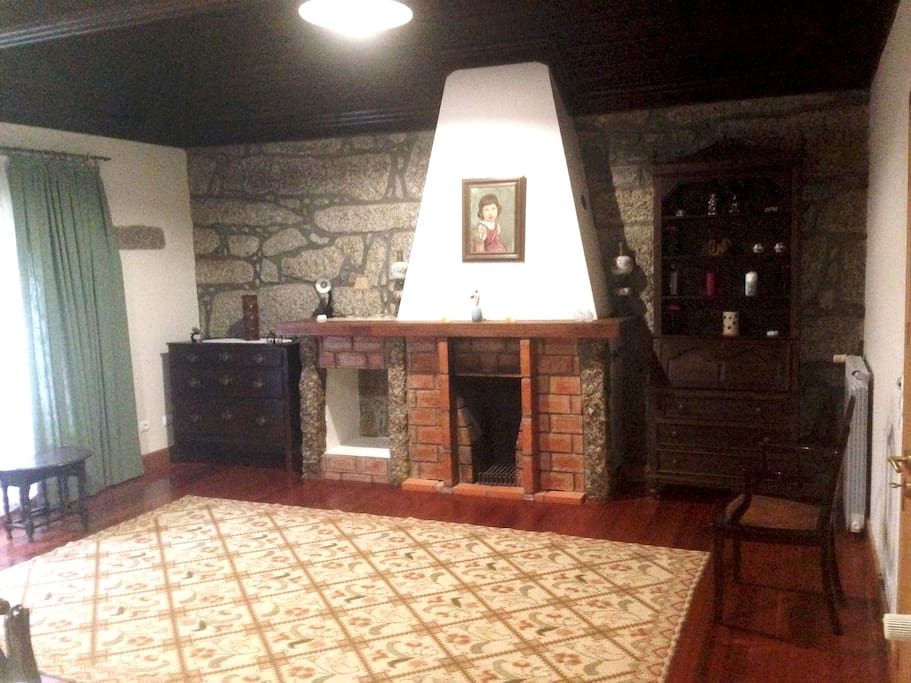 Suite com Lareira