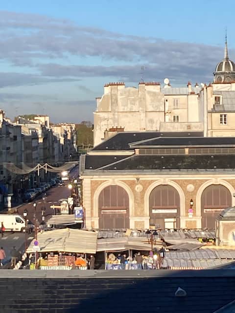 3 very warm rooms in the heart of Versailles