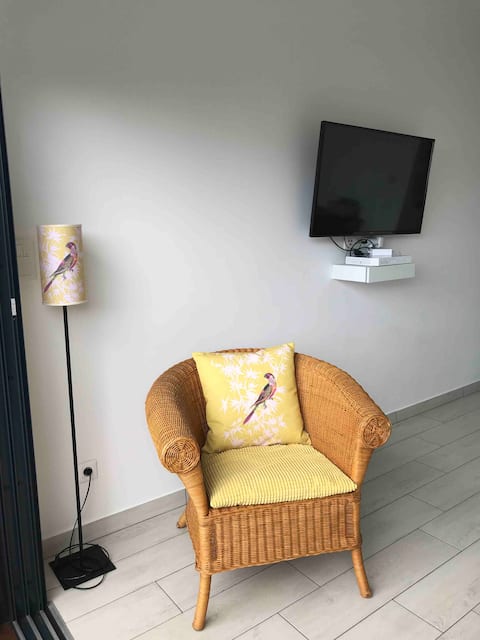 Successful Airbnb property: Luxury studio ocean pool view villa Lantana in Saint Denis