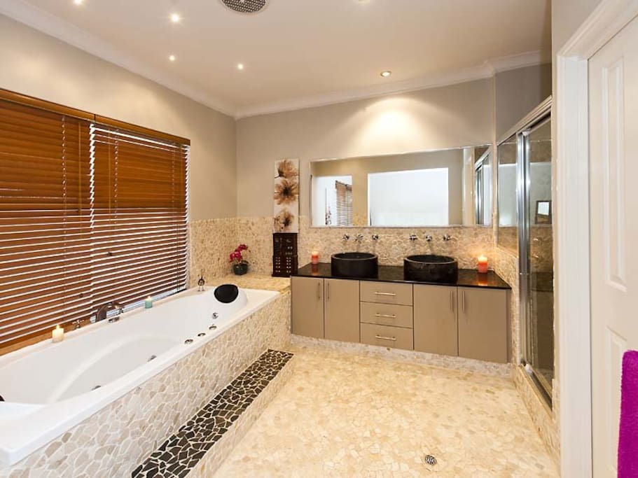 Ensuite with double shower