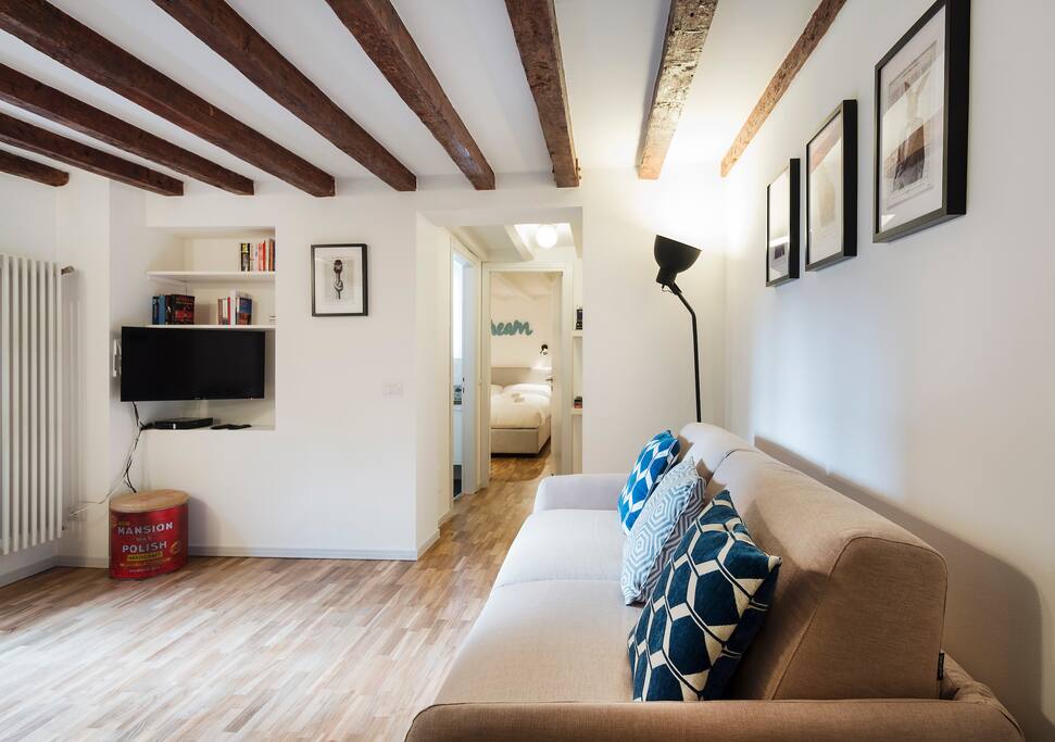 The living room | sofa bed x2