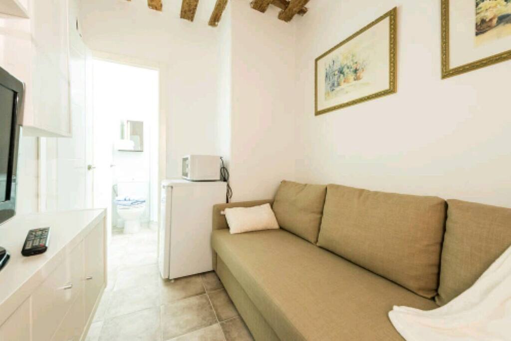 APARTAMENTO 30 M2 /SOFÁ-CAMA
LITTLE APARTMENT OF 30M2 /SOFA BED