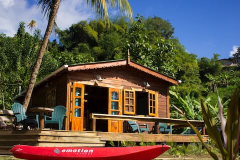 Sugar Shack: beachfront Tobago cabin