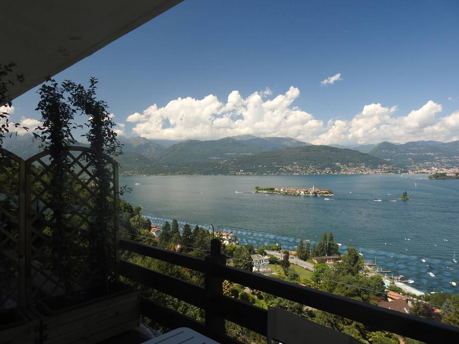 From the balcony