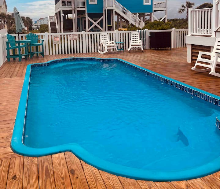 Private Pool-elevator, Views, Close To Access! - Holden Beach, NC