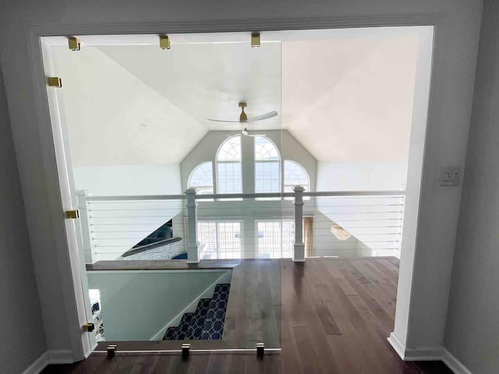 غرفة النوم الرئيسية 4 (شقة علوية) إطلالة