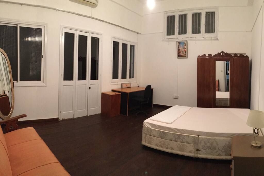 Private room with private balcony.
Mattress topper by tempur!