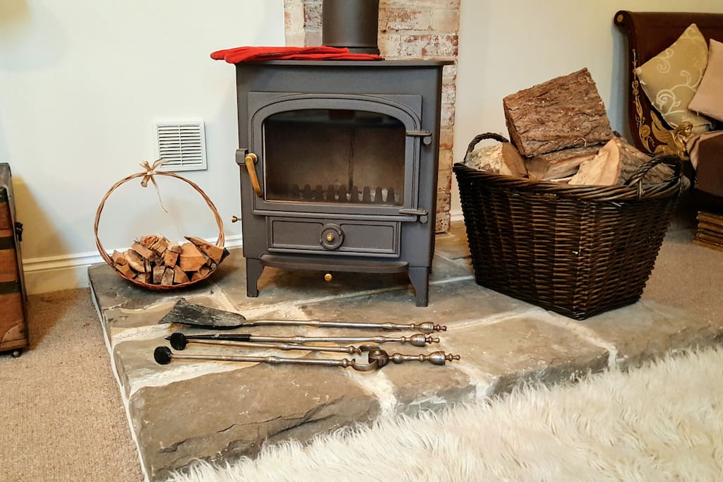 Warm & comforting log burner