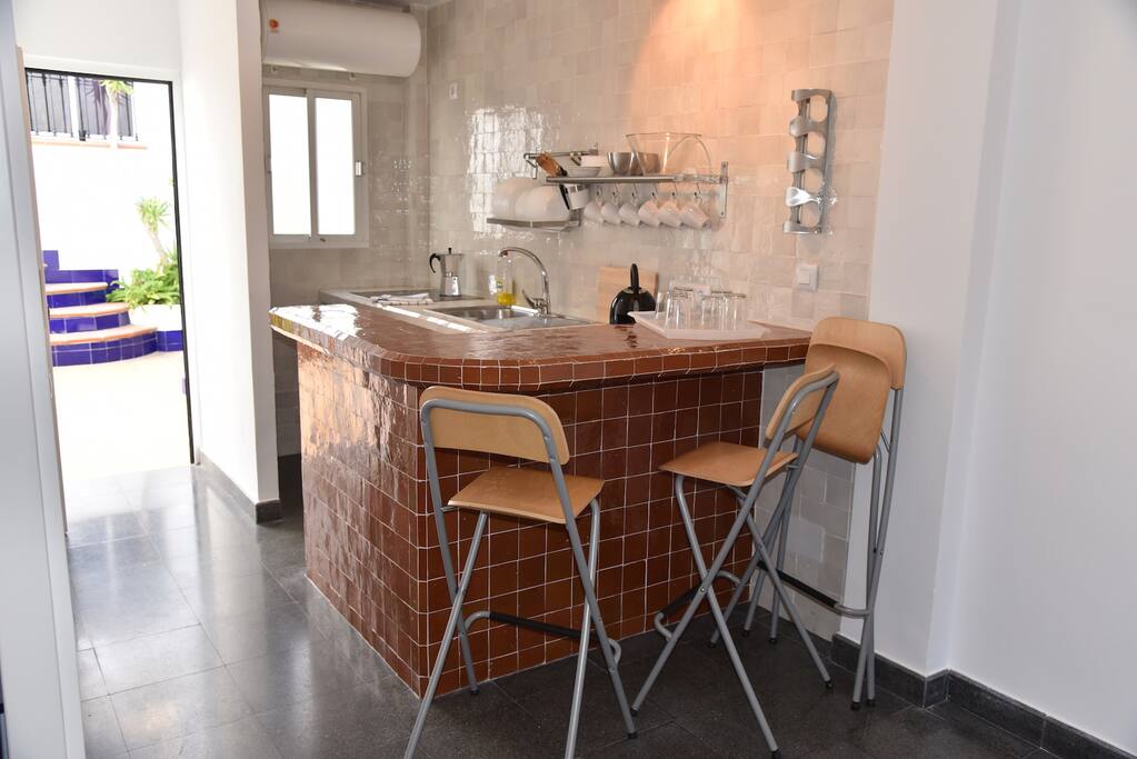 Cocina abierta al salón