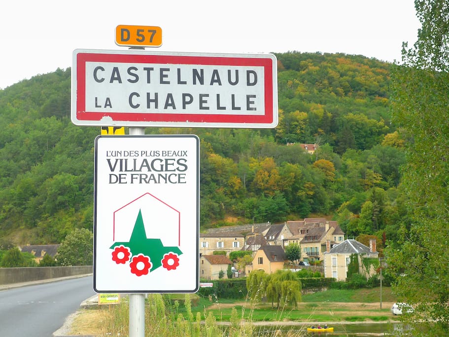 Dans un des plus beaux villages de France