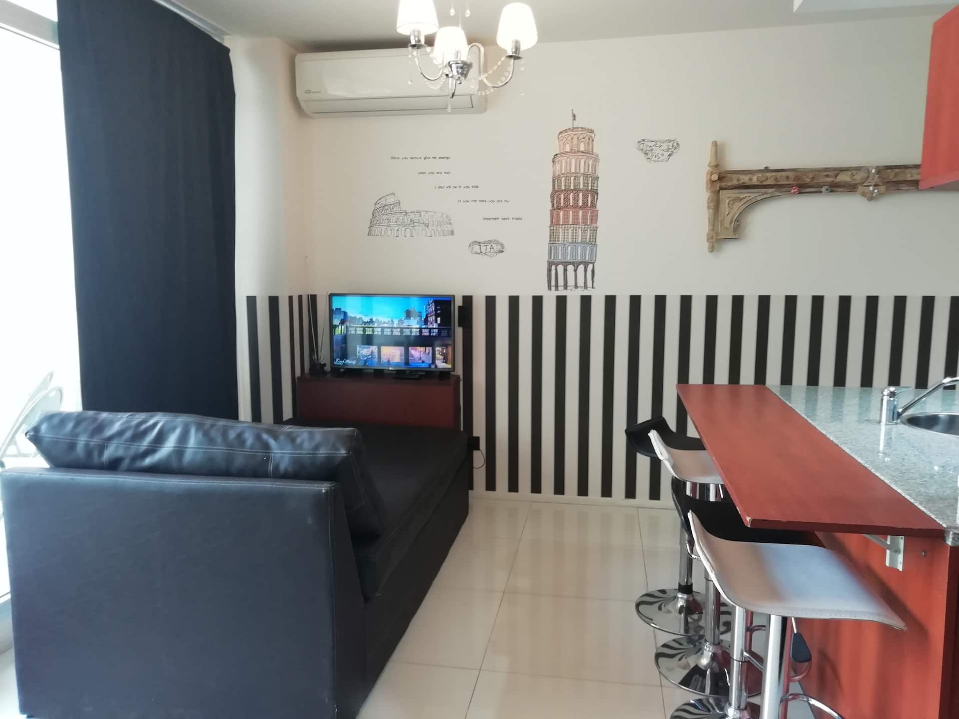 Monoambiente con balcón terraza en Palermo, a metros de Plaza Serrano