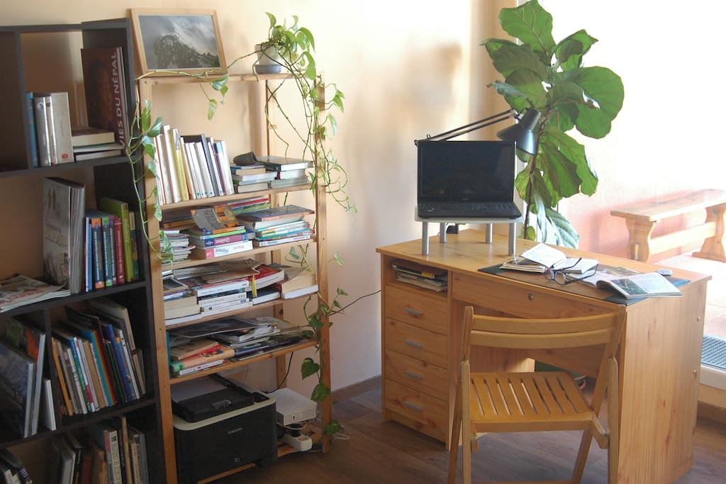 votre chambre en mode bureau