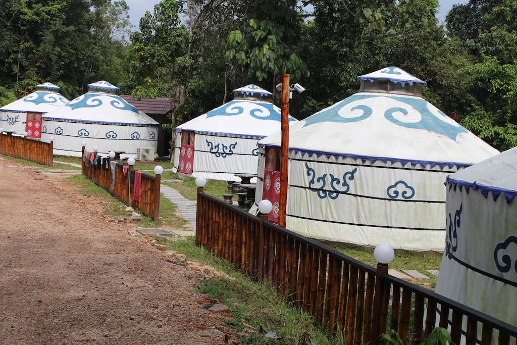 Mongolia Yurts - The exclusive and unique resort first introduced in Malaysia Johor Bahru