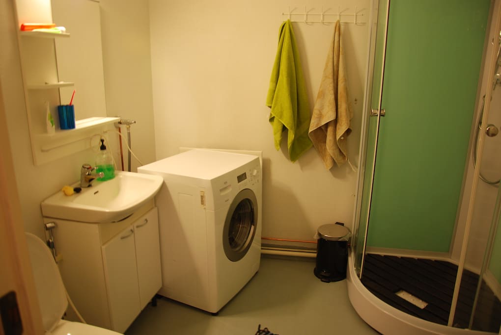The bathroom
