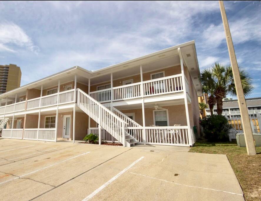 A bottom floor 2 bedroom 2 bath condo