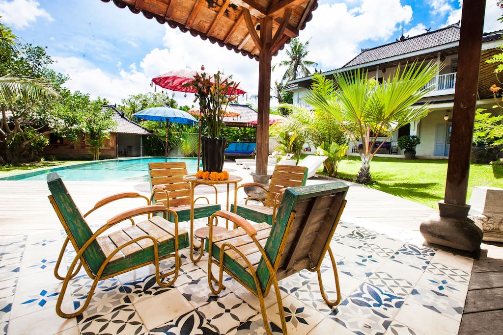 Garden and Pool