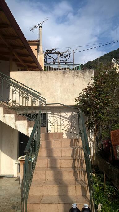 Stairs to Entrance